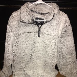 Fluffy pull over
